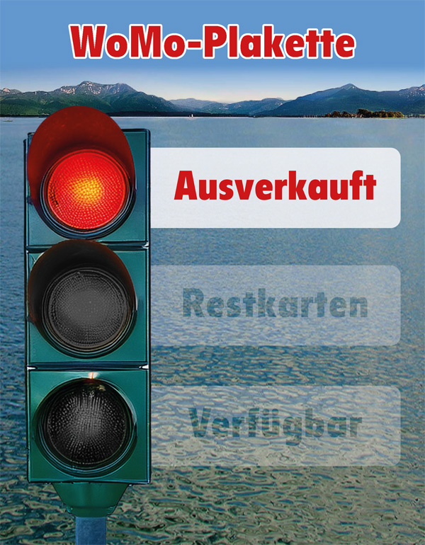 WoMo-Plakette - Ausverkauft